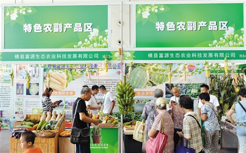 2016年橫縣名特優(yōu)產(chǎn)品展銷會 茉莉飄香處，物產(chǎn)薈邕城